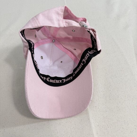 Juicy Couture Bling Rhinestones Pink Hat Cap One-Size main image 6